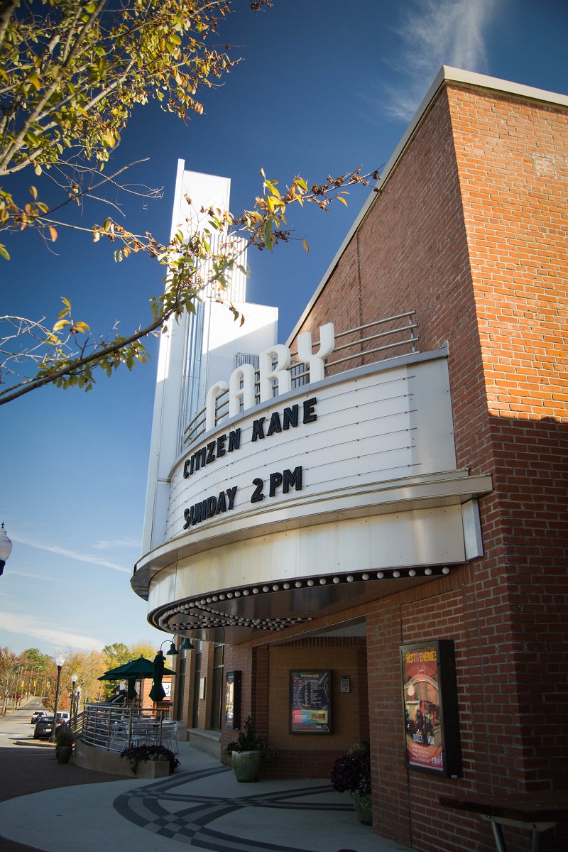 Cary Theatre near downtown Cary NC