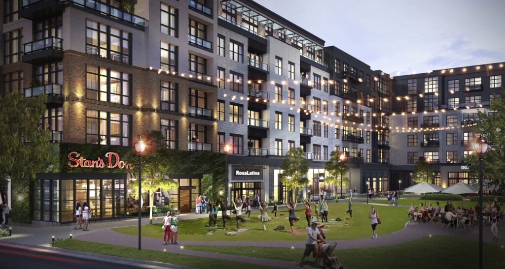 Outside Spaces in Fenton in Cary NC